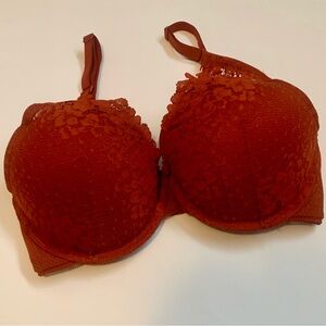 Auden Lace Bra - Deep Red